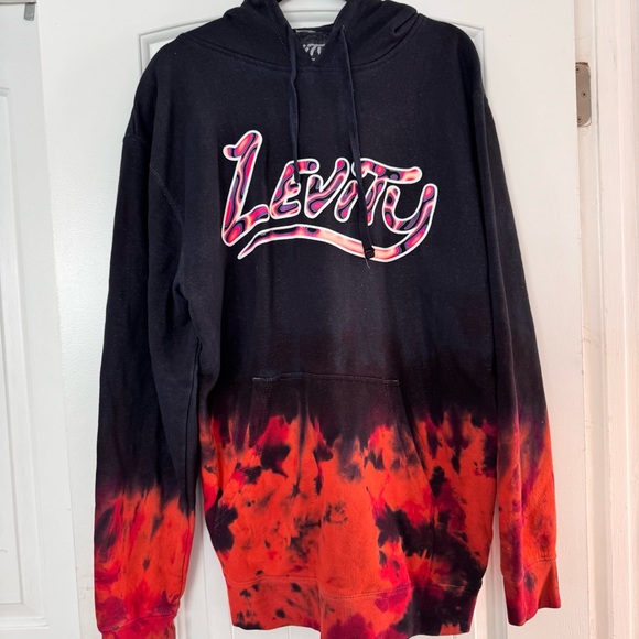 Levity Other - NEW Levity Heat Wave Tie Dye Hoodie
